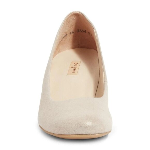PAUL GREEN Samona Block Heel Pump In Cachemire Metallic Size 4.5 / US 7 - Picture 2 of 13